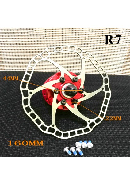 160MM Tarzı Bisiklet Hidrolik Disk Fren Rotorları Mtb Bisiklet Yol Yarışı Bisiklet Fren Diski Rotor Cıvatalar Fren Disk Mtb (Yurt Dışından)
