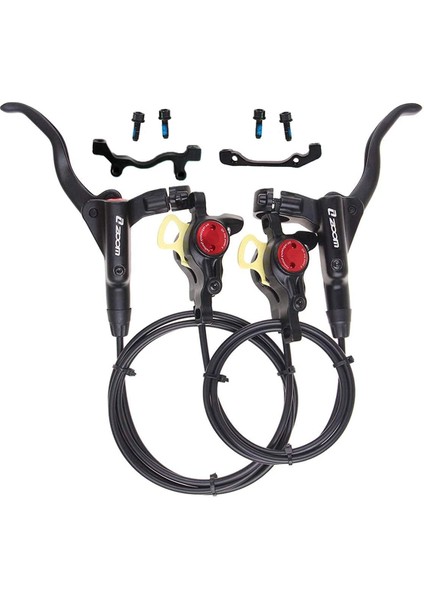 Kırmızı Ön Tarzı Zoom HB875 Bisiklet Fren Mtb Fren Hidrolik Disk Fren Dağ Bisikleti Fren Yükseltme Mtb Bisiklet Aksesuarları (Yurt Dışından)