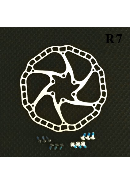 160MM Tarzı Bisiklet Hidrolik Disk Fren Rotorları Mtb Bisiklet Yol Yarışı Bisiklet Fren Diski Rotor Cıvatalar Fren Disk Mtb (Yurt Dışından)