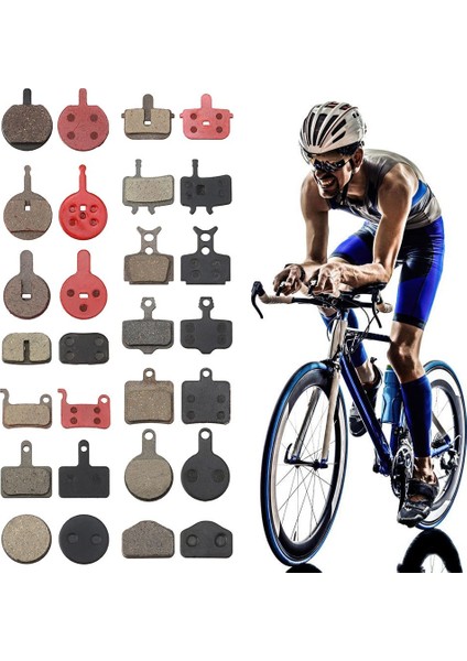 No.5 Tarzı 1 Çift Evrensel Sıcak Mtb Dağ Bisikleti Fren Balataları Çifti Çoklu Stil Dağ Yol Bisikleti Parçaları Bisiklet Fren Diski (Yurt Dışından)