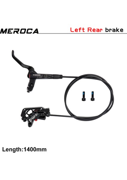 Sol Arka Stil Dağ Bisikleti Disk Fren Seti Tons Mtb Hidrolik Frenler 4 Piston Yağ Basınçlı Kaliperler Am Enduro E4 Zee (Yurt Dışından)