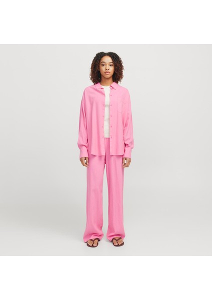 Kadin Keten Karisimli Gömlek - Jamie fırsatları