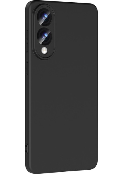 Samsung Galaxy S25 Edge Uyumlu Kılıf Lansman Içi Kadife Siyah + Ekran Koruyucu