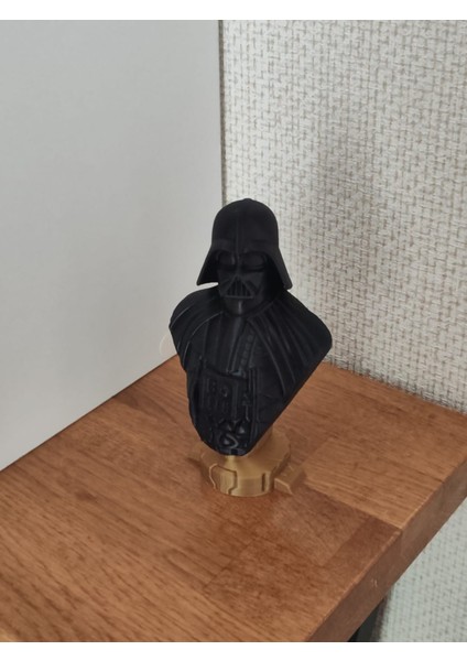Özel Tasarım 12 cm Darth Vader Büstü — 3D Baskı, Koleksiyonluk ve Dekoratif Figür