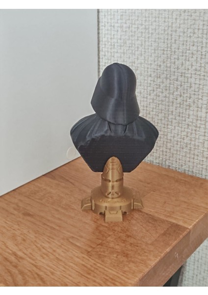 Özel Tasarım 12 cm Darth Vader Büstü — 3D Baskı, Koleksiyonluk ve Dekoratif Figür modelleri