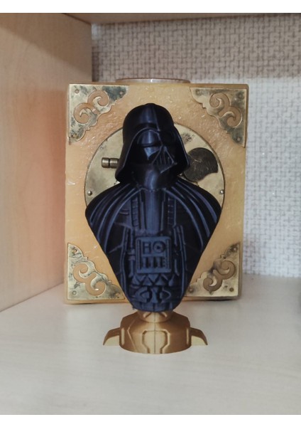 Özel Tasarım 12 cm Darth Vader Büstü — 3D Baskı, Koleksiyonluk ve Dekoratif Figür indirimleri