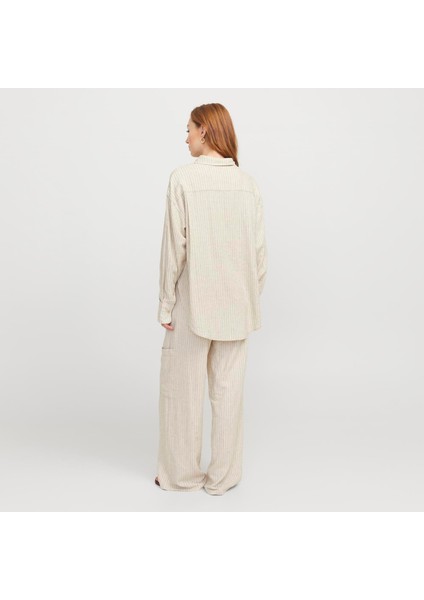 Kadin Keten Karisimli Gömlek - Jamie fırsatları