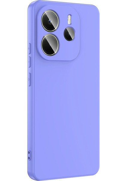 Xiaomi Redmi Note 14 Uyumlu Kılıf Lansman Içi Kadife Lila