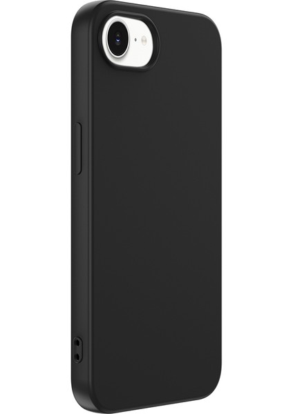 Apple iPhone 16E Uyumlu Kılıf Lansman Içi Kadife Siyah