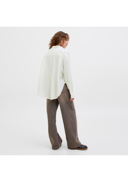 Kadin Keten Karisimli Gömlek - Jamie indirimleri