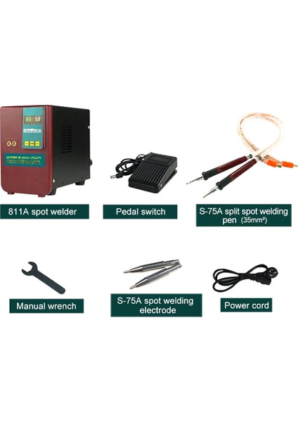 Glıtter 811A Şarjlı Pil Punto Kaynak Makinesi (5047) modelleri