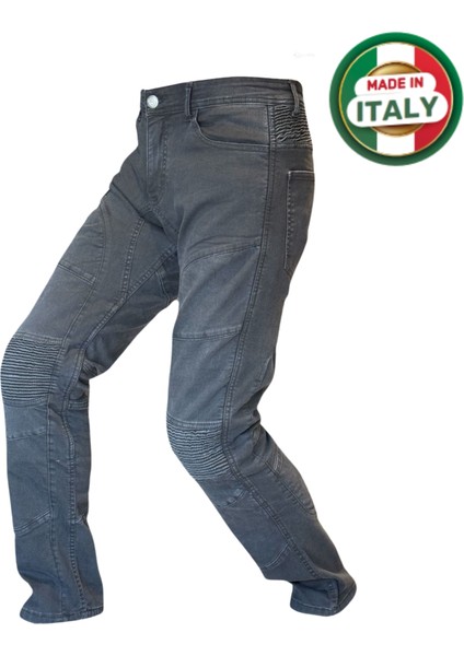 Dublin 2 Kevlar Motosiklet Kot Pantolonu Siyah