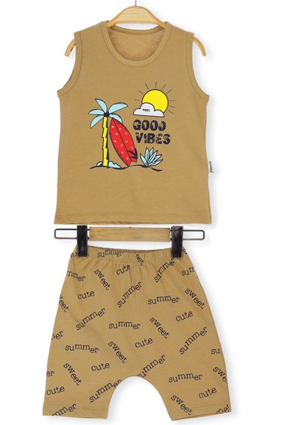 Erkek Bebe Takım Baskılı