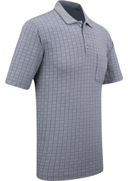 Erkek Polo Yaka Cepli Klasik Kalıp Tişört - 5117