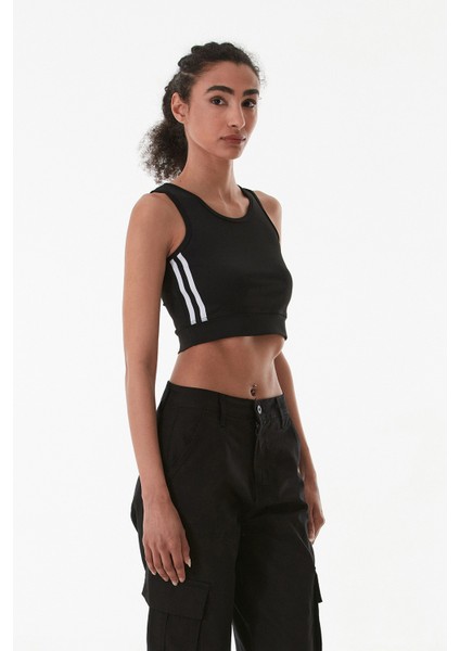 Yanları Şeritli Halter Yaka Büstiyer indirimleri