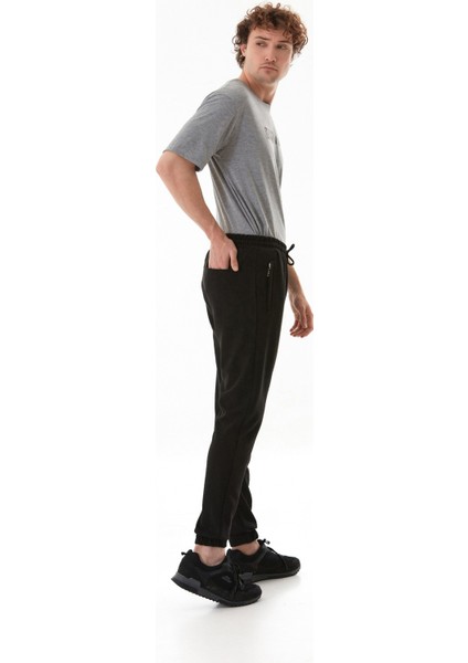 Beli Lastikli Cebi Fermuarlı Jogger Pantolon