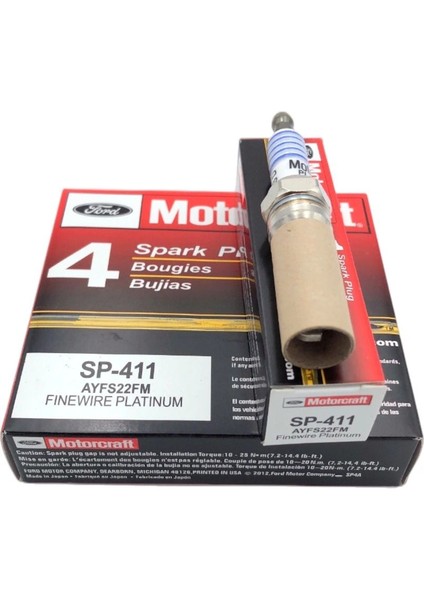 Motorcraft Focus - Fiesta-Escort Platinyum Buji Takımı (4 Adet)