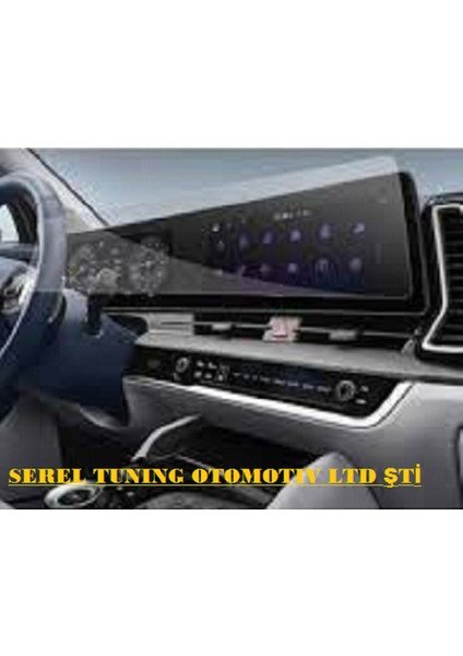 Kıa Sportage 2022 2024 Uyumlu Multımedya Ekran Koruyucu Konsol Dahil Trim Komple Nano Tpu 4 Parça fiyatları
