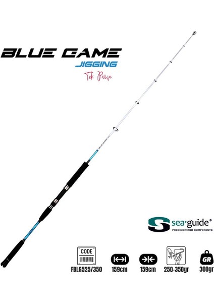 Bluegame Jigging 159cm 250-350gr Jig Kamışı