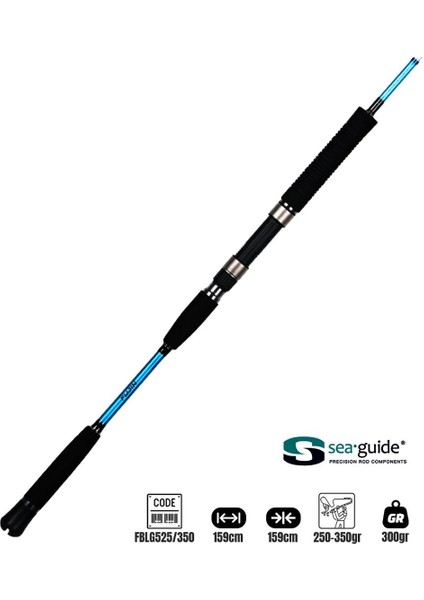 Bluegame Jigging 159cm 250-350gr Jig Kamışı