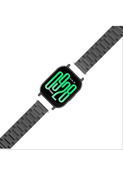 Xiaomi Redmi Watch 5 Active / Watch 5 Lite Uyumlu Paslanmaz Çelik Klipsli Saat Kordon ve Kısaltıcı