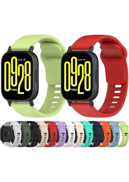 Xiaomi Redmi Watch 5 Active / Watch 5 Lite Kordon Akıllı Saat Bileklik Kordonu Yumuşak Silikon Kayış