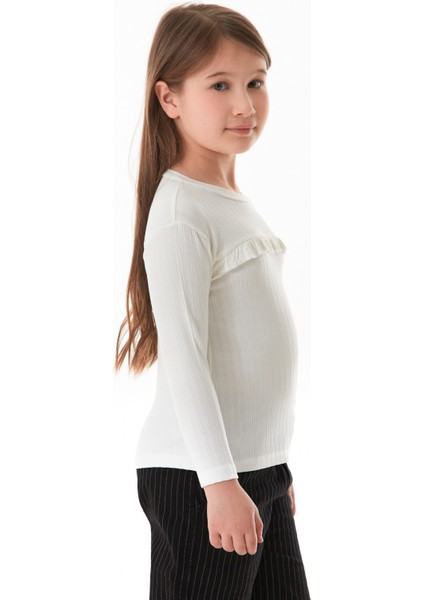 Fitilli Likralı Önü Fırfırlı Kız Çocuk Body fiyatları