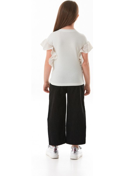 Fitilli Kolları Volanlı Kız Çocuk Body fırsatları
