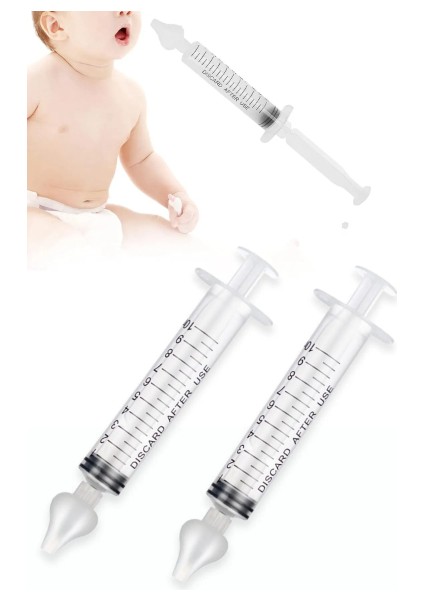 2'li Bebek Burun Temizleme Şırıngası