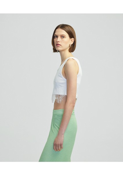 Dantel Mix Fitilli Tişört IS1250070148002 fiyatları