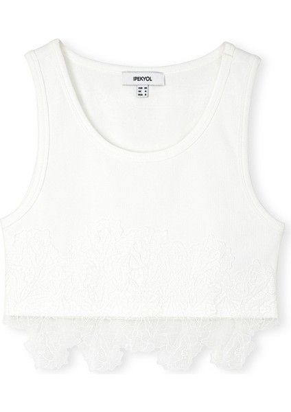 Dantel Mix Fitilli Tişört IS1250070148002 indirimleri