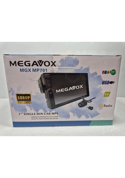 Ince Kasa Double Teyp - Megavox Aşağı Yukarı Ayarlanan Ekranlı Tofaş Teyp - Park Kameralı