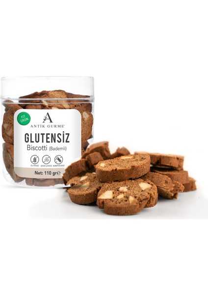 Glutensiz Biscotti (Bademli)