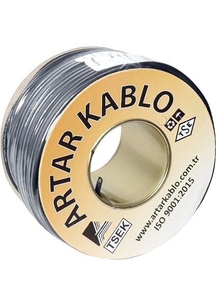 Artar Mikrofon Kablosu Mono 1. KALİTE(100MT) 70 No (5047)