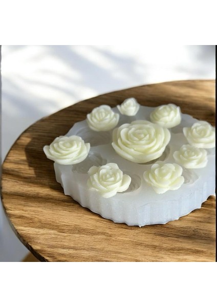 Çoklu, 9 Lu Çiçek Model Silikon Kalıp modelleri