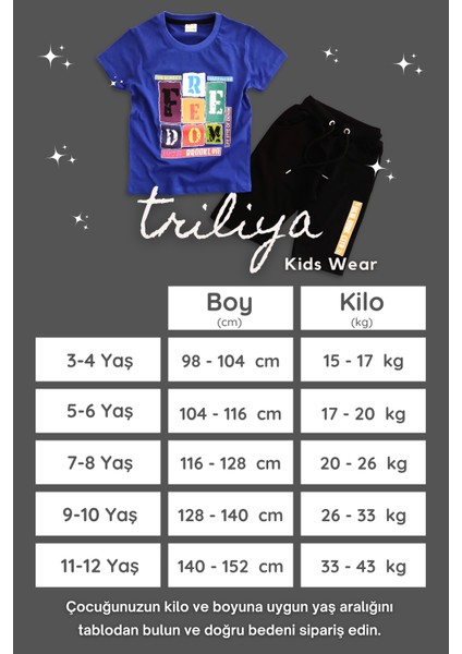 Pamuklu Çocuk Kapri Takımı (Cepli & Kordonlu, 3-12 Yaş)