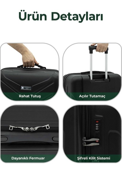 Petra Lüx Abs Kabin Boy Valiz 55 cm fırsatları