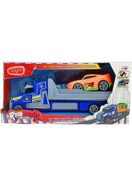 Roadmates Tır Kurtarıcı ML-434 – 34 cm Kamyon + Araba Seti | 3+ Yaş Oyuncak fırsatları