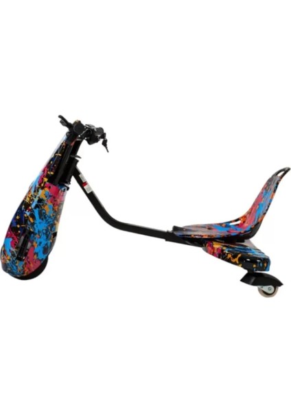 Drift Car Street Dance Elektrikli Kaykay Scooter Litium Bataryalı Drift Kart Kask Dizlik Seti Hediye