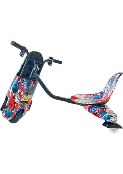 Drift Car Street Dance Elektrikli Kaykay Scooter Litium Bataryalı Drift Kart Kask Dizlik Seti Hediye
