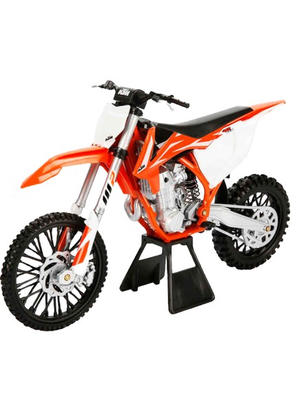 Hottoys Uyumlu 1/6 Ktm 450 Sx-F Model Motosiklet Turuncu