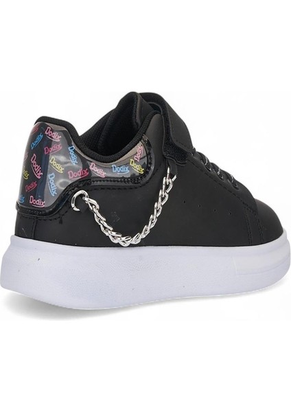Ddx Siyah Kız Çocuk Sneaker Spor Ayakkabı