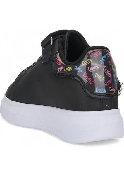 Ddx Siyah Kız Çocuk Sneaker Spor Ayakkabı