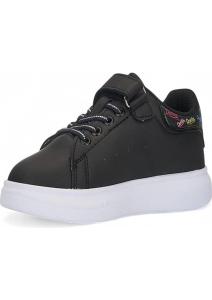 Ddx Siyah Kız Çocuk Sneaker Spor Ayakkabı