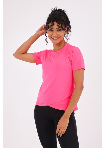 Advance Kadın Spor Tişört Pembe