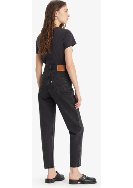 Kadın Siyah Yüksek Bel 80's Mom Jeans Kot Pantolon - A9385-0000 modelleri