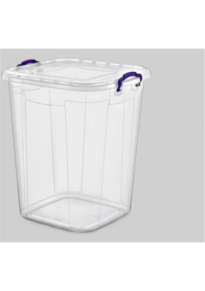 Bakliyat Kovası Şeffaf Kare 70 Lt NEMERE-E631
