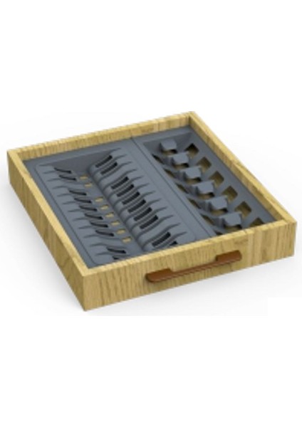 Çekmece İçi Tabaklık ve Kaselik Düzenleyici (Yandan 3cm, Boydan 6cm Kesilebilir) 44x48 cm indirimleri