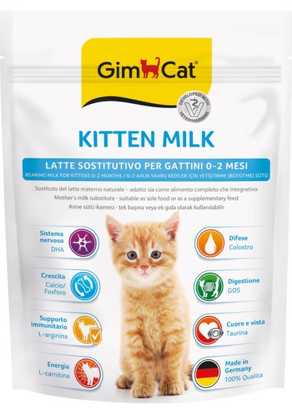 Kitten Milk- Yavru Kedi Süt Tozu 200 gr