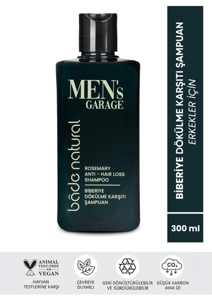 Men's Garage Biberiye Şampuan Besleyici Ve Guçlendirici 300 ml